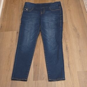 NWOT - Rock & Republic Dark Blue Ankle Jeans